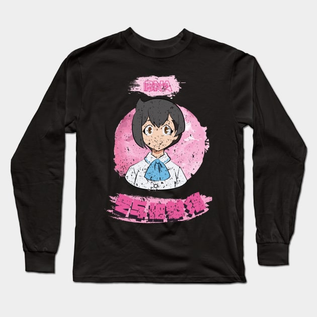 BRAND NEW ANIMAL (BNA): KAGEMORI MICHIRU HUMAN (GRUNGE STYLE) Long Sleeve T-Shirt by FunGangStore